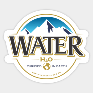 Water from Earth Sticker